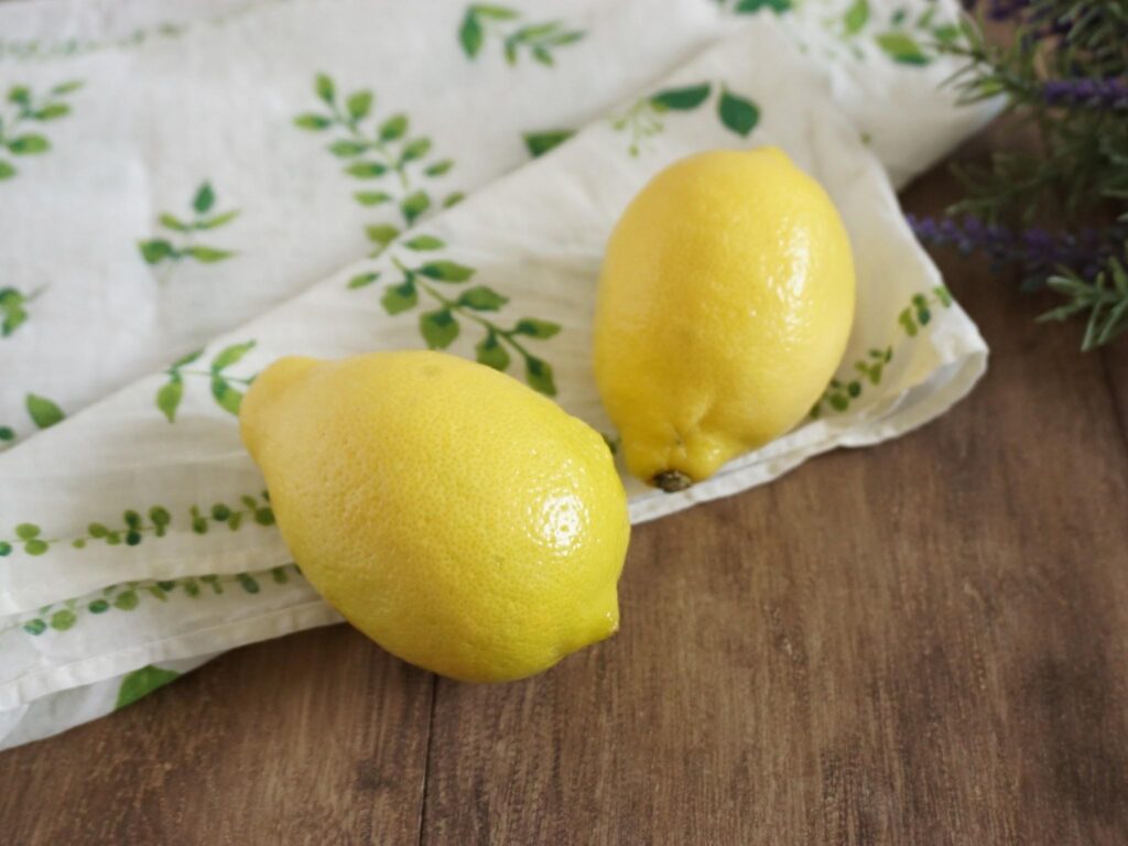 レモンは防カビ剤不使用の国産レモンを使おう！