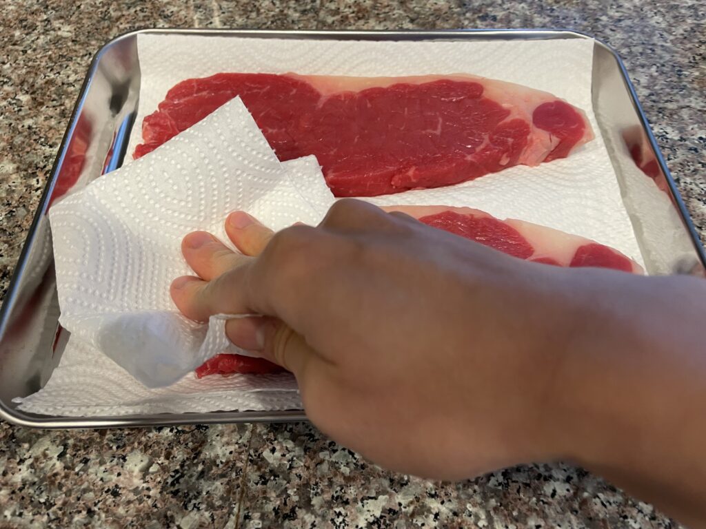 牛肉の下準備をしよう