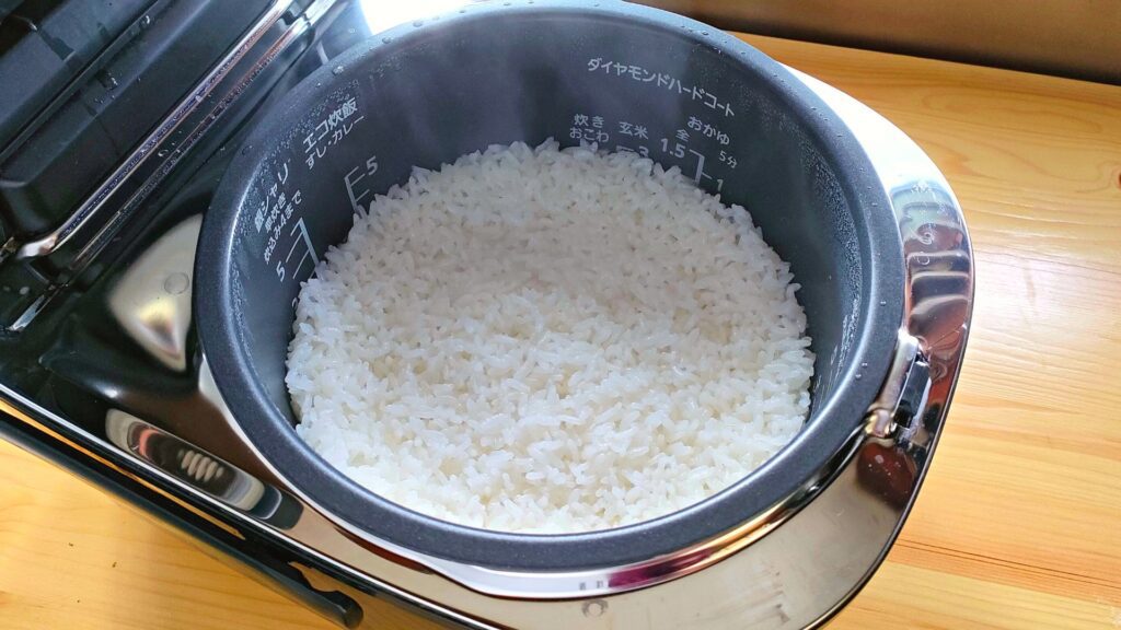 米を事前に炊いておく