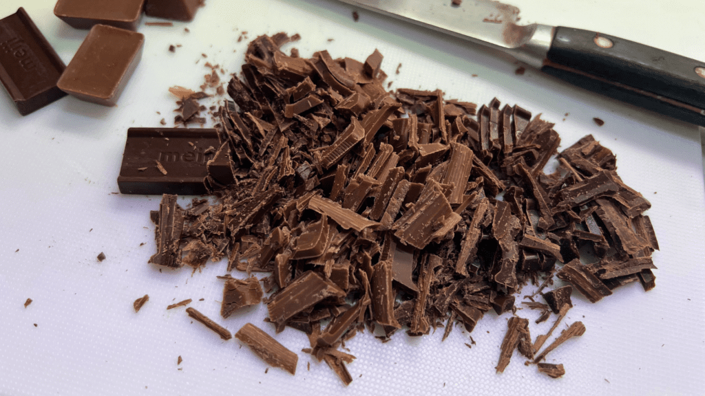 チョコレートを溶かそう
