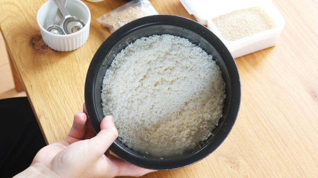 米をキレイに洗米しよう！