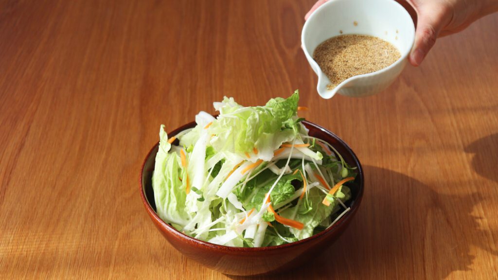 白菜をサラダで食べるには鮮度に気をつけて！